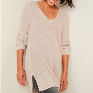 Old Navy Textured V-Neck Sweater Tunic